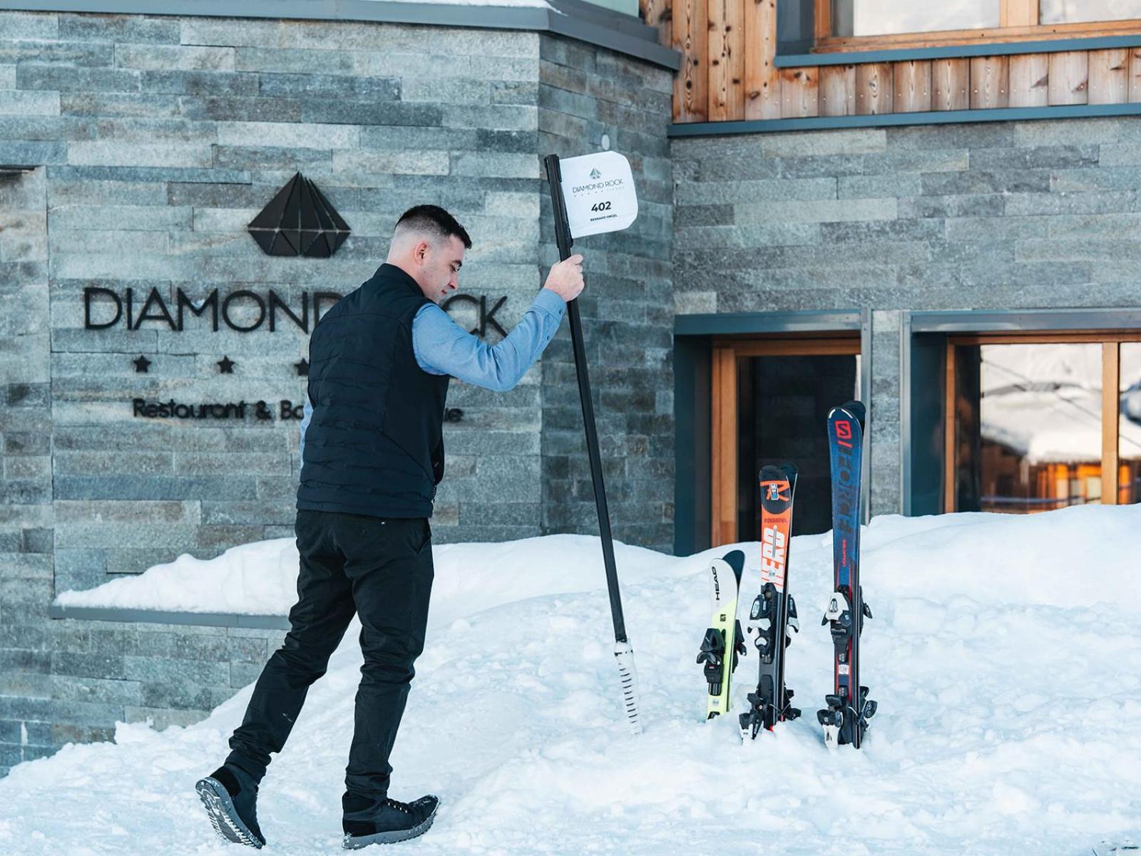 Hotel Le Diamond Rock Tignes Exterior photo